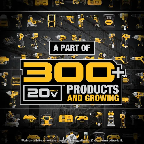 Vista 8 de DEWALT Atornillador de Impacto 20V MAX, 1/4 Pulgada, Batería y Cargador Incluidos (DCF787D1)