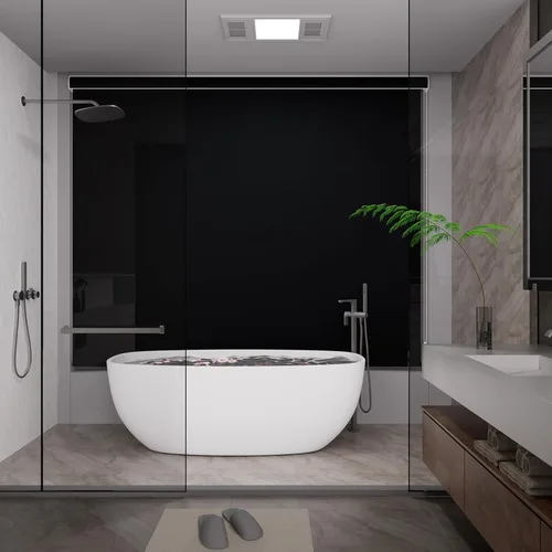 Vista 6 de MYshade Persianas enrollables personalizadas para ventana, persianas enrollables para ventanas con cable, bloqueo solar, protección de privacidad