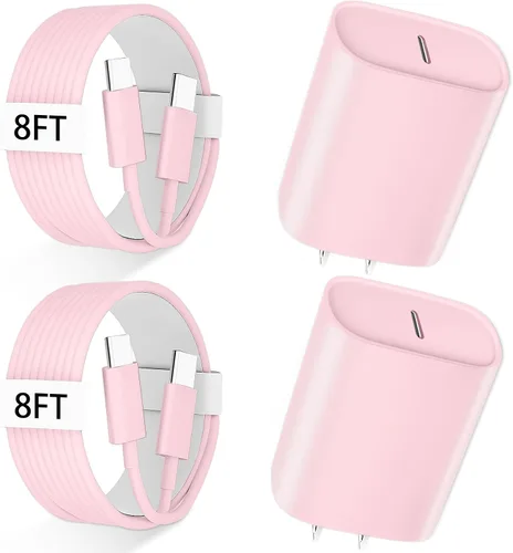 Vista 12 de Cargador para teléfono 17, 16, 15 Pro Max, carga rápida PD de 30 W, cable de carga para iPhone 17 de 6 pies (65 W/3 A), cable largo USB C con iPhone