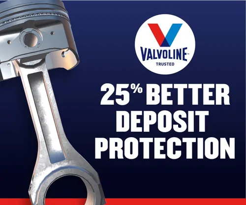 Vista 60 de Valvoline SynPower Full aceite sintético para motor, 1 Cuarto de galón, Ambar