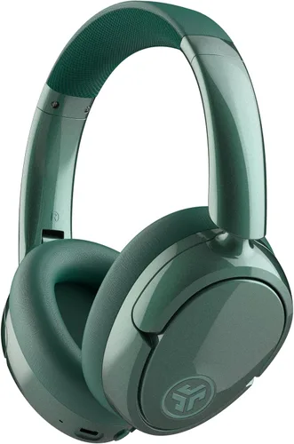 Vista 31 de JLab JBuds Lux ANC Jelle Auriculares inalámbricos sobre la oreja, fondo rubor Fondo Blush