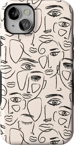 Vista 119 de Casely Funda para iPhone 14 Plus Viva La Vida Frida Kahlo Collage Diseño protector audaz Compatible con MagSafe
