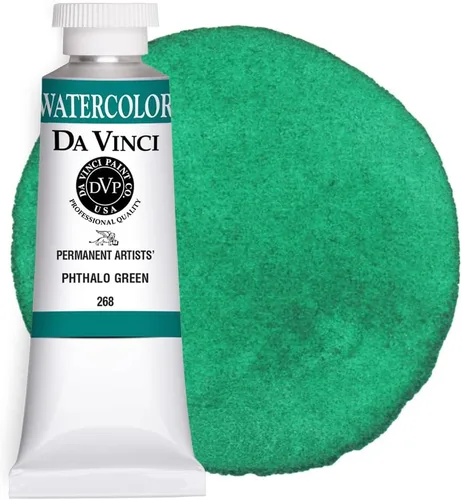 Vista 137 de DA VINCI PAINTS Pintura Acuarela Profesional para Artistas, Azul Cobalto, 15mL