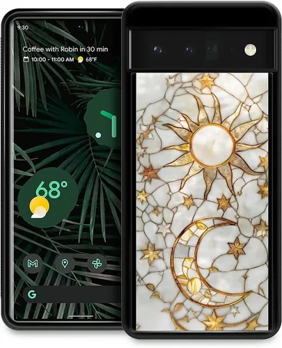 Vista 69 de Compatible con Google Pixel 4A 5G Mobile Case Creative Acrylic Back Panel Silicona Edge Case Slim Protección Especialmente para Google Pixel 4A 5G