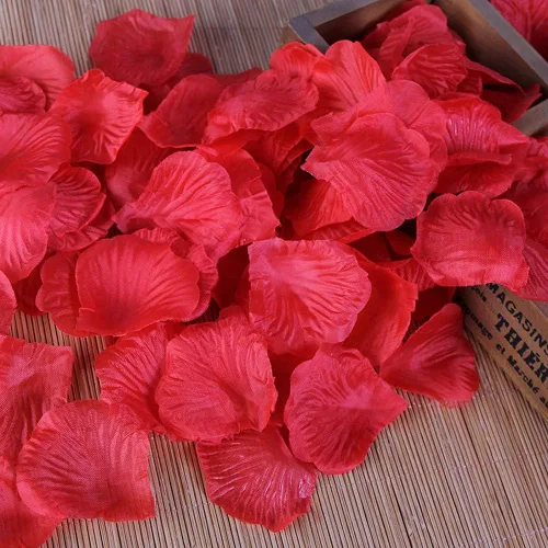 Vista 7 de Velas de té de rosa, 12 piezas hechas a mano delicadas velas de flores con 100 pétalos de rosa de seda, mini discos de vela para bodas