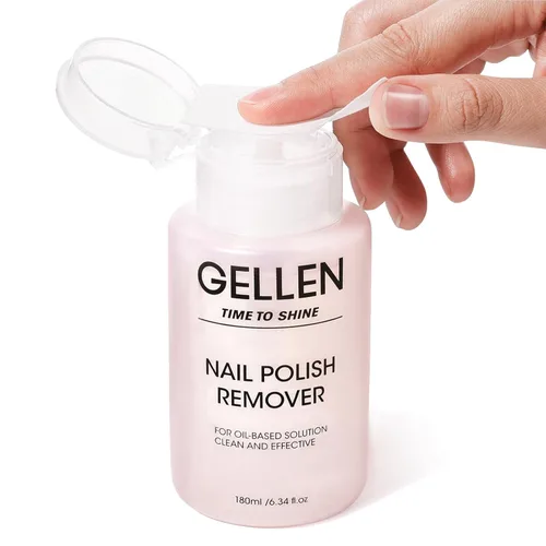 Vista 11 de Gellen Removedor de esmalte de uñas, sin acetona, para esmalte de uñas