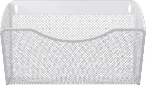 Vista 10 de EasyPAG Mesh Collection organizador de archivos y cartas para montar en pared, Negro