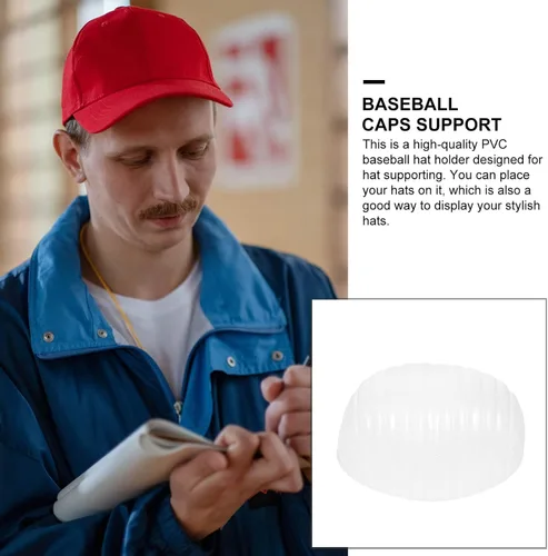 Vista 9 de Inserto de gorra de béisbol, 20 piezas, insertos de corona de gorra de béisbol para gorras de bola de perfil bajo, forro de gorras, acolchadas