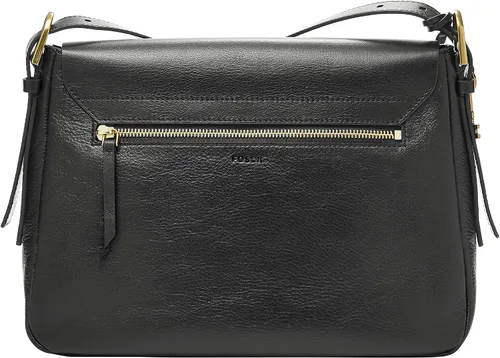 Vista 3 de Fossil Bolso bandolera Harper de cuero ecológico con solapa grande para mujer