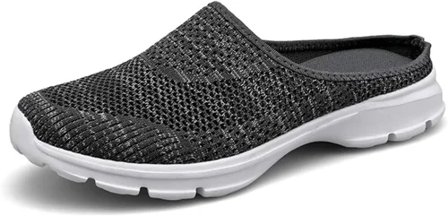 Vista 8 de ChicWind - Zapatillas de malla transpirable para mujer, estilo alpargatas, con espalda abierta, sin cordones