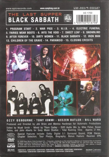 Vista 2 de Black Sabbath: The Last Supper [DVD] [1999]