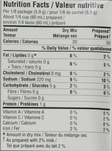Vista 4 de Mezcla de Salsa Clásica Bechamel 1.66 oz