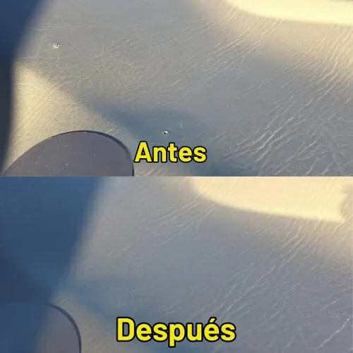Vista 4 de ATG Kit de reparación de salpicadero de automóvil para tablero agrietado – Relleno de grietas para salpicadero de vinilo, cuero y plástico – Kit
