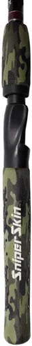 Vista 12 de Agarre para caña de pescar SNIPER SKIN - Accesorios de equipo de pesca - Impermeable y ajustable - Fácil de instalar, fuerte agarre de reemplazo