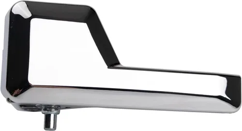 Vista 22 de TRQ Manija de puerta interior delantera izquierda cromada y negra para el lado del conductor compatible con Ford F-150 2012-2014
