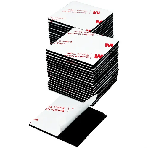 Vista 11 de Cinta de doble cara precortada resistente de 1 x 2 pulgadas, 36