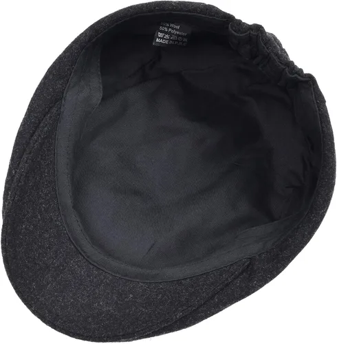 Vista 6 de STARANCE Gorra plana de lana de tweed para hombre gorra de conducción irlandesa