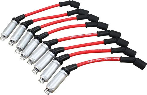 Vista 2 de DRAGON FIRE PERFORMANCE Power Pack con bobinas de encendido cuadradas y cables de bujía de 10.5 pulgadas 150 OHM de 0.394 in compatibles