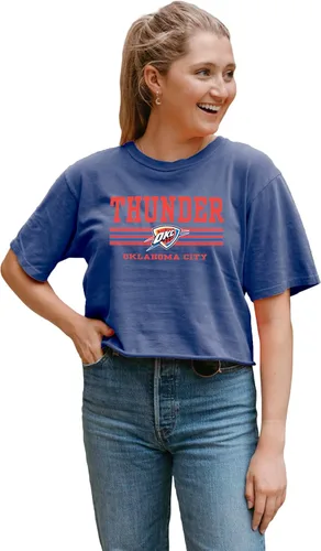 Vista 14 de Blue 84 Camiseta corta de la NBA para mujer, con licencia oficial de la NBA, color del
