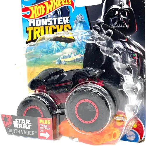 Vista 2 de Monster Trucks 2022 Darth Vader con coche Connect y Crash 57/75