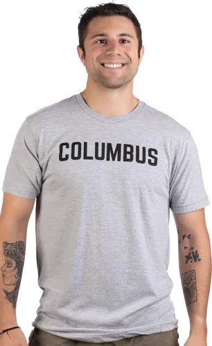 Vista 2 de Kansas City Clásico Retro City Gris Estilo Missouri MO KS River Hombres Mujeres Camiseta