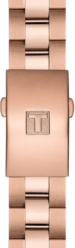 Vista 2 de Tissot mujer PR 100 Sport Chic reloj casual de acero inoxidable rosa oro T1019173311600