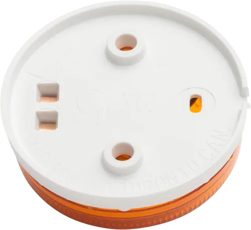 Vista 2 de Grote 45413 Luz marcada amarilla de 2 1/2" para montaje en superficie de una sola bombilla