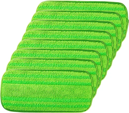 Vista 8 de Orighty Almohadillas reutilizables para trapeador compatibles con Swiffer WetJet – Recambio de microfibra lavable a máquina para limpieza del hogar