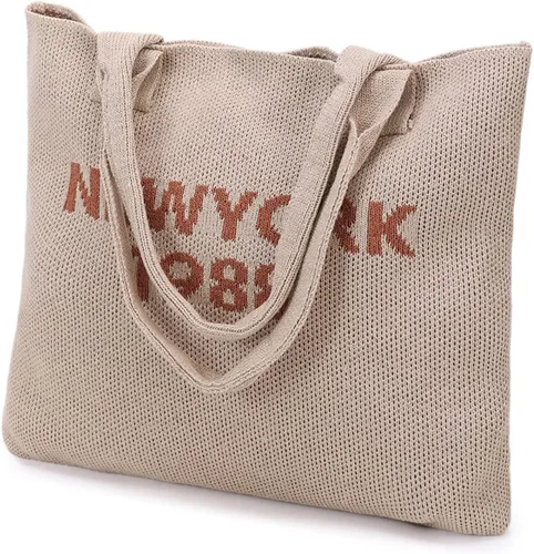 Vista 2 de ENBEI Bolsos de mano estéticos Bolsos de hombro Bolsos de mano de ganchillo Bolsos grandes Bolso de compras de hombro bolso grande bolso lindo