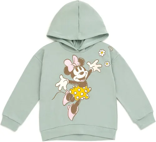 Vista 3 de Disney Minnie Mouse Little Mermaid Lilo & Stitch - Conjunto de sudadera con capucha y pantalones de forro polar para recién nacidos a niños grandes