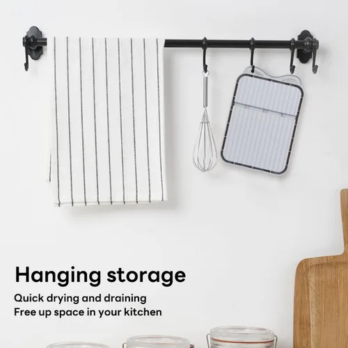 Vista 5 de Soporte para utensilios de plástico para cucharas, sin BPA, soporte para cuchara de cocina para gatos, para cucharas, tapas de olla, espátulas