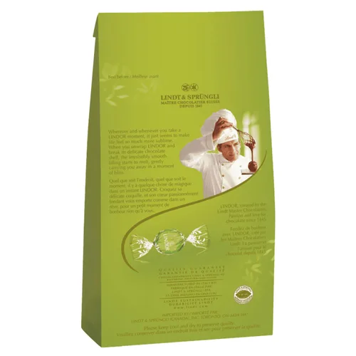 Vista 9 de Lindt Lindor Edición Limitada Trufas de Chocolate con Leche y Pistacho - Bolsa de 22 oz (625 g, 50 piezas) Chocolates Gourmet Envueltos