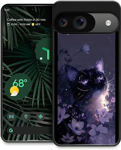 Vista 262 de Compatible con Google Pixel 4A 5G Mobile Case Creative Acrylic Panel trasero Silicona Protección Grip especialmente diseñado para Google Pixel 4A 5G