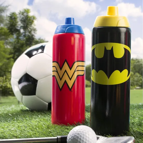 Vista 6 de Zak Designs DC Comics - Botella de agua reutilizable de 24 onzas, sin BPA, Wonder Woman
