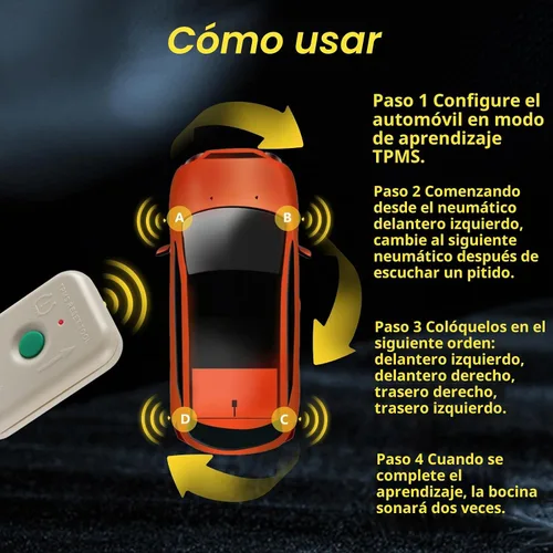 Vista 6 de Herramienta de sensor TPMS Herramienta de reaprendizaje TPMS compatible con Ford Lincoln TPMS Herramientas de capacitación de programación