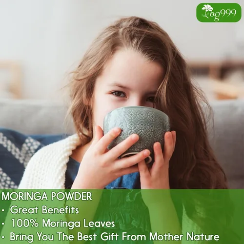 Vista 9 de TOG999, Polvo de hoja de moringa prémium de 16 onzas, 100% natural y puro de hojas de moringa, sin aditivos, sin gluten, sin azúcar, vegano