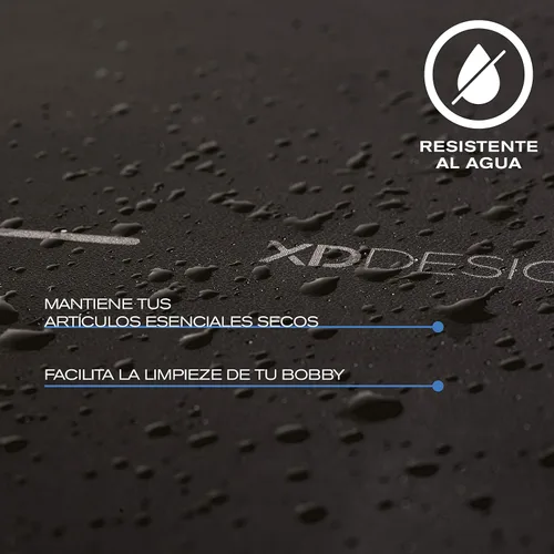 Vista 8 de XDDesign Bobby Bizz - Mochila antirrobo para laptop de 10 litros con funda acolchada para laptop de 15.6 pulgadas, bloqueo de contraseña Negro