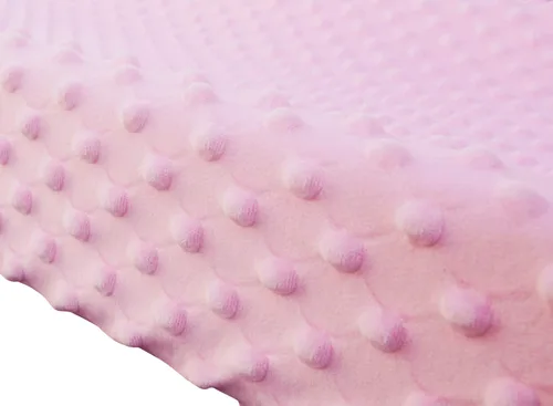 Vista 6 de BlueSnail Funda para cambiador de puntos ultra suave Minky 2 unidades (gris + rosa, 2 unidades)