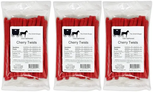 Vista 9 de Arndts Fudgery Amish Giros de regaliz – Tres paquetes de 16 onzas – Negro