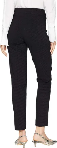 Vista 3 de Pantalones tobilleros sin cierre, negro (Black Velvet Dot)