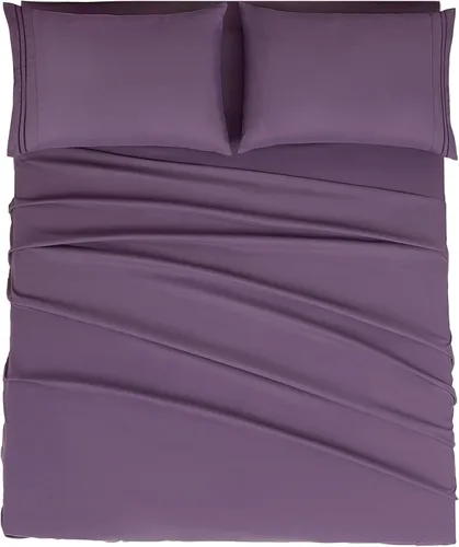 Vista 85 de Mejoroom Juego de sábanas tamaño individual – Sábanas individuales de Hotel Collection – Sábanas y fundas de almohada con sábana bajera de bolsillo