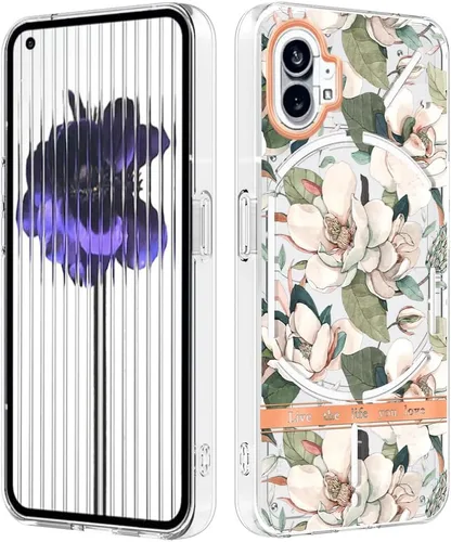 Vista 86 de Funda compatible con Nothing Phone 1, compatible con Nothing Phone One A063 para teléfono móvil TPU funda FH