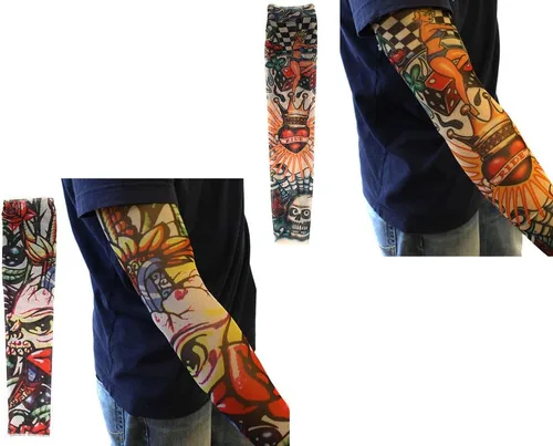 Vista 4 de Mangas con imitación de tatuajes temporales Efivs Arts