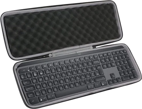 Vista 9 de co2CREA Funda Rígida Compatible con Teclado Logitech MX Mecánico Mini Inalámbrico Iluminado (Solo Funda)
