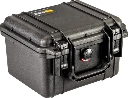 Vista 2 de Estuche para cámara Pelican 1300 con espuma, color café del desierto