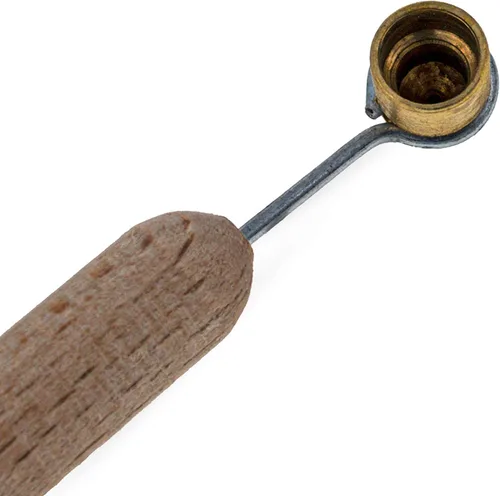 Vista 8 de BestPysanky Mango de madera con punta de latón pesado de 0.020 in (pluma de cera caliente)