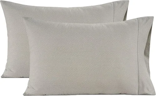 Vista 79 de LANE LINEN - Juego de 2 sábanas de fibras largas 100 % algodón orgánico, percal de fibras largas, ultrasuave y transpirable, para colchones de hasta