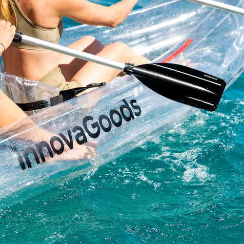Vista 19 de Kayak Hinchable Transparente con Accesorios Paros InnovaGoods 312 cm 2 plazas