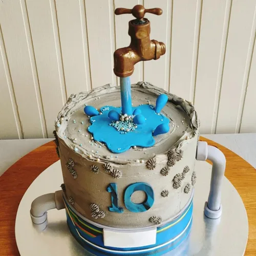 Vista 7 de Moldes de silicona para chocolate con tubos Steampunk, para fondant, para el Día del Padre, decoración de pasteles, cupcakes, galletas, pasta