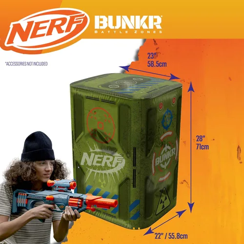 Vista 3 de NERF BUNKR Zombie Last Stand Inflatable Battle Zone